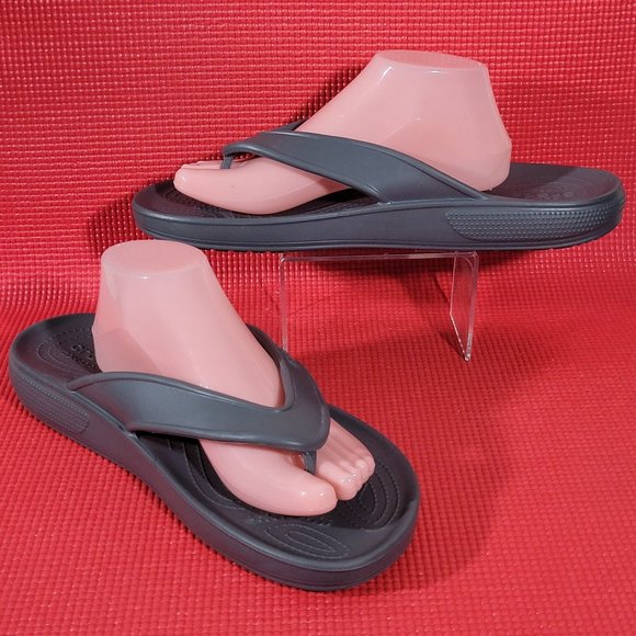 New Crocs Classic II Gray Flip-Flop Sandals - Men\'s 13 main image 8